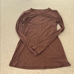 Women's Brown Long Sleeve dress